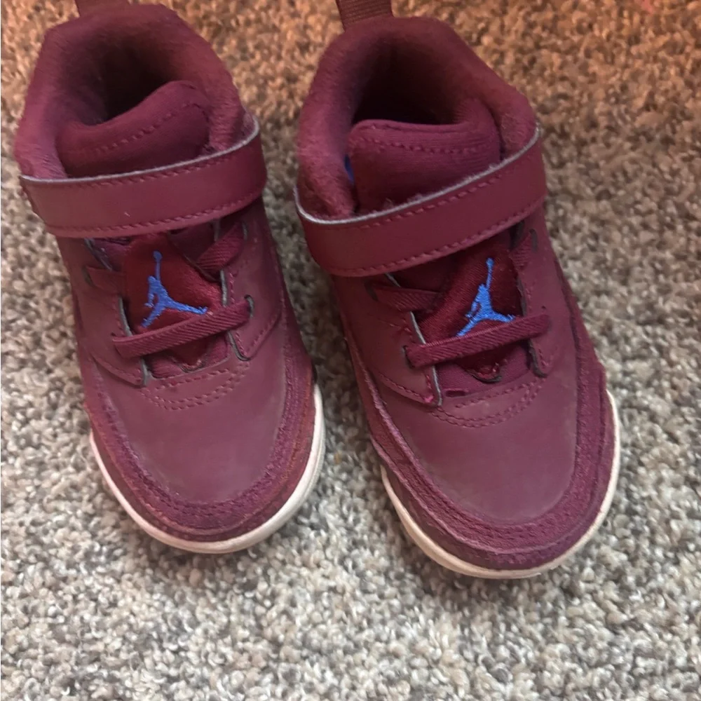 Toddler Jordan Maroon Brooklyn Sneakers